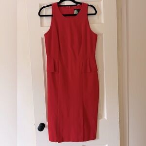 Banana Republic- red sheath dress